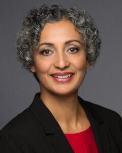 Female, South Asian, Professional Headshot, Grey Hair