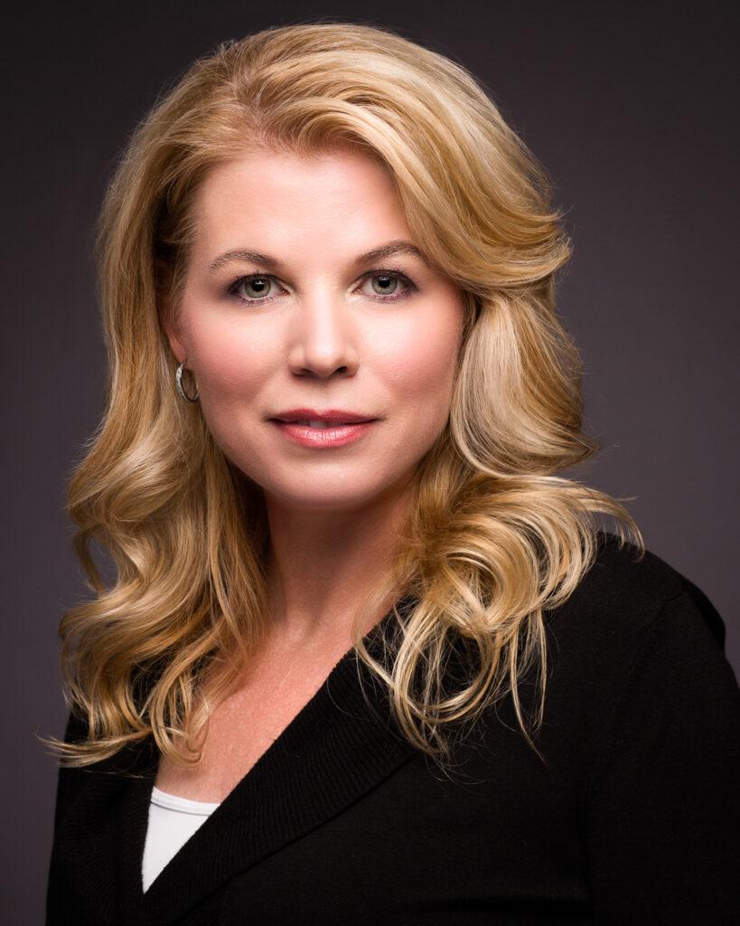 Professional Female Headshot, Blonde, Caucasian, Long Hair